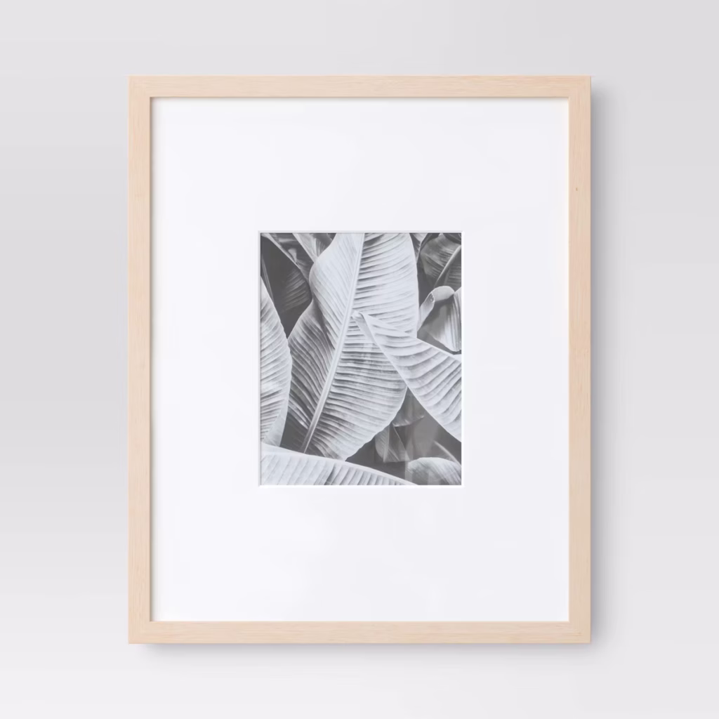 Poster Frame Light Wood